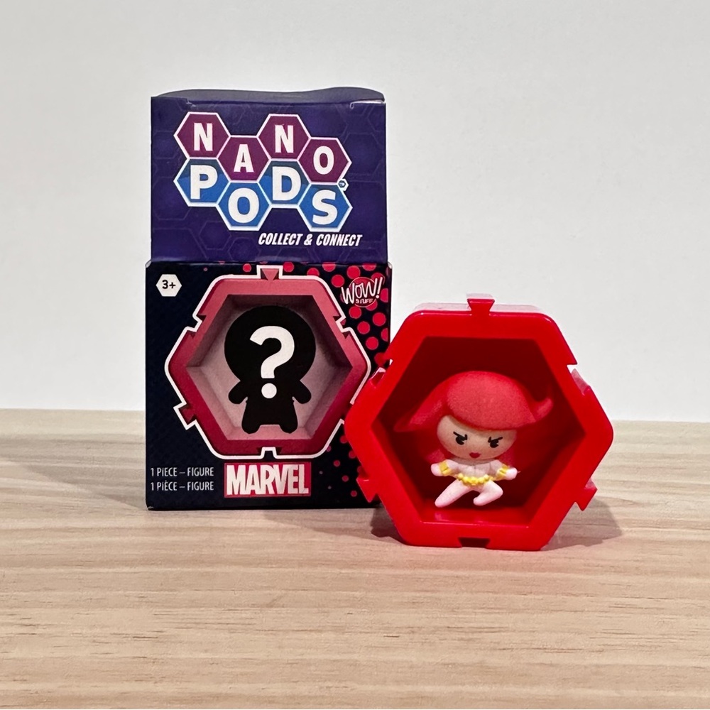 Wow! Stuff Marvel Nano Pods Black Widow Mini Figure